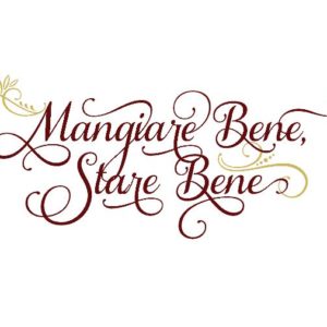 Mangiare Bene, Stare Bene Wall Decal