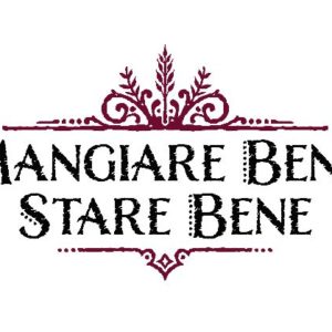 Mangiare Bene, Stare Bene Wall Decal