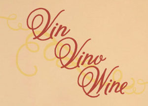Vino Vino Wine Wall Decal