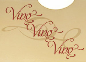 Vino Vino Vino Wall Decal