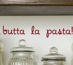 Butta La Pasta Wall Decal