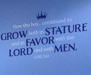 Now the Boy Continued to Grow Both in Stature Wall Decal