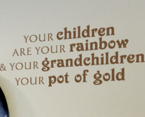 Your Children are Your Rainbow Wall Decal