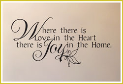 Where there is Love in the Heart...