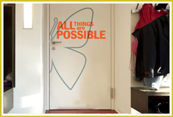 All Things are Possible Classroom Decal