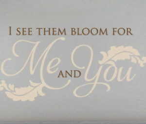 I see them Wall Decal