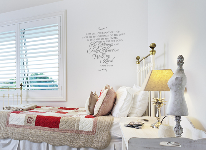 Kids Bedroom Wall Decal I am still confident of this: I will see the Wall Decal