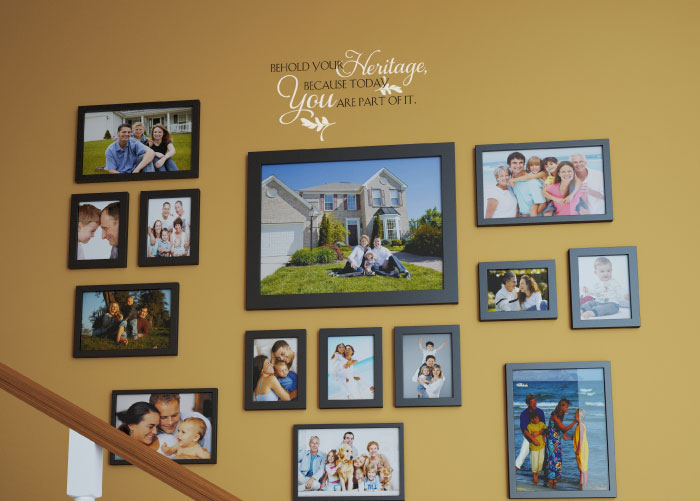Behold your heritage, because today you are part of it. Wall Decal Behold your heritage, because today you are part of it. Wall Decal