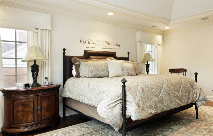 By day the Lord directs his love v2 prev Wall Decal By day the Lord directs his love Wall Decal
