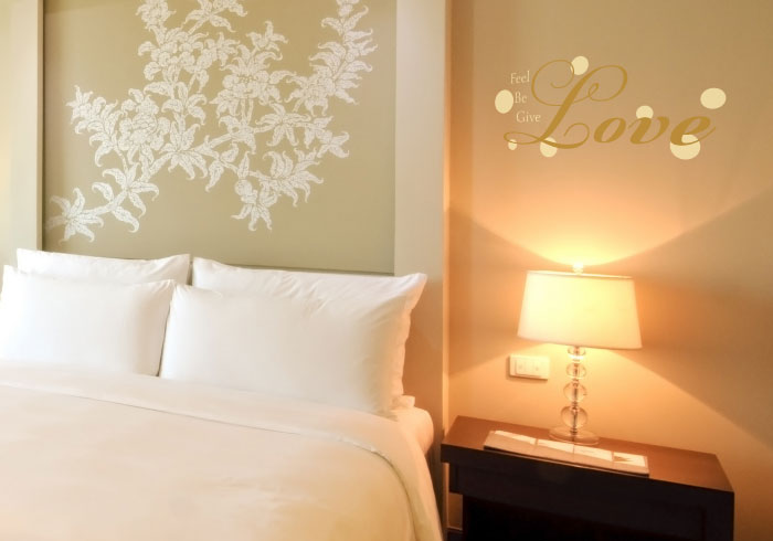 Feel love, be love, give love. v2 prev Wall Decal Feel love, be love, give love. Wall Decal