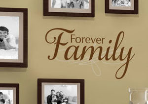 Forever family Wall Decal