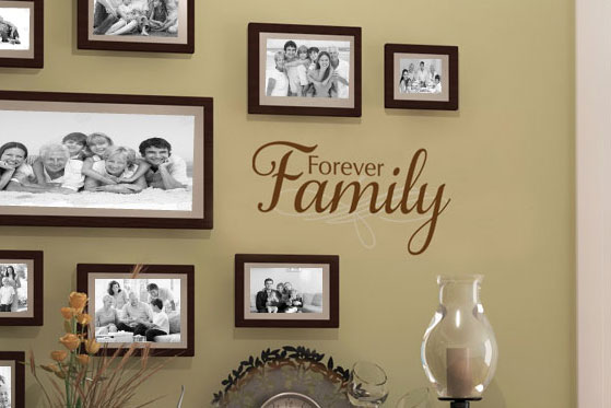 Forever family Wall Decal