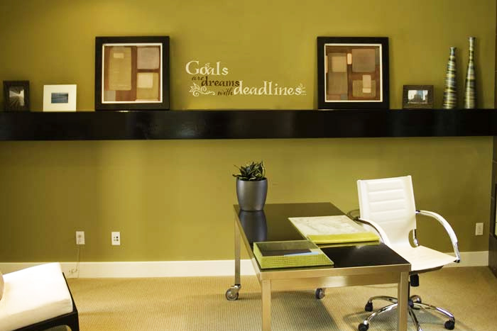 Goals are dreams with deadlines... Wall Decal Goals are dreams with deadlines... Wall Decal