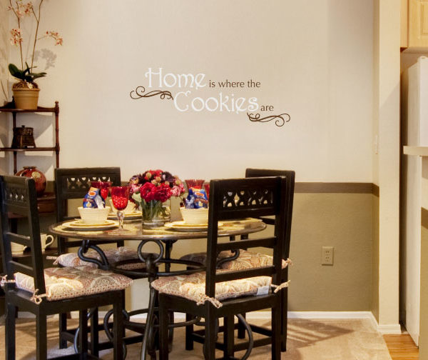Home is where the cookies are Wall Decal