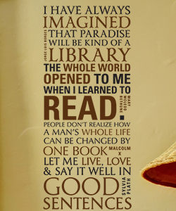 I have always imagined that paradise will be kind of Wall Decal