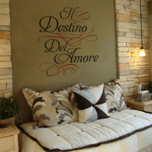 Il destino del amore Wall Decal