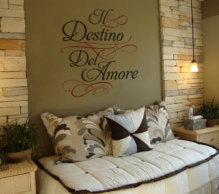 Il destino del amore Wall Decal Il destino del amore Wall Decal