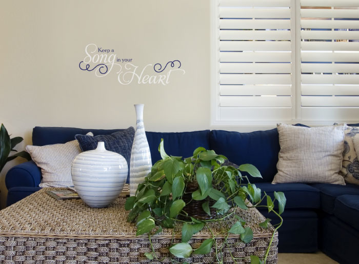 Keep A Song In Your Heart Wall Decal Keep A Song In Your Heart Wall Decal