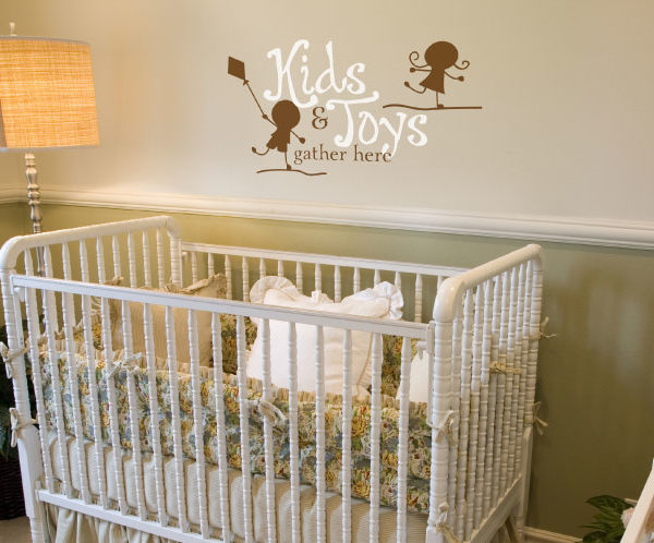 Kids and Toys Gather Here Wall Decal