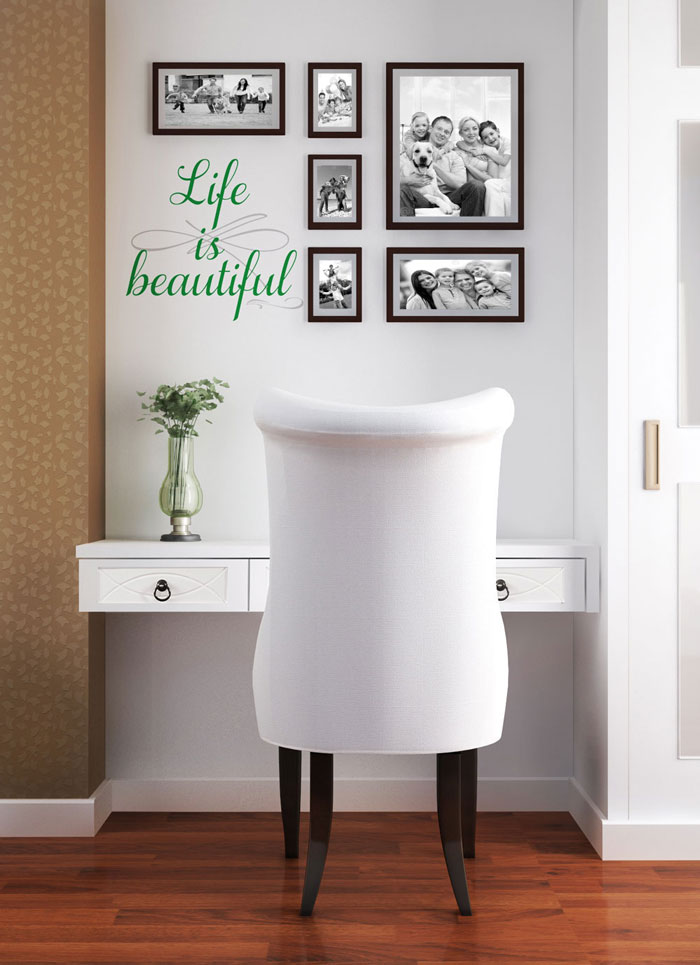 Life is Beautiful Wall Decal Life is Beautiful Wall Decal