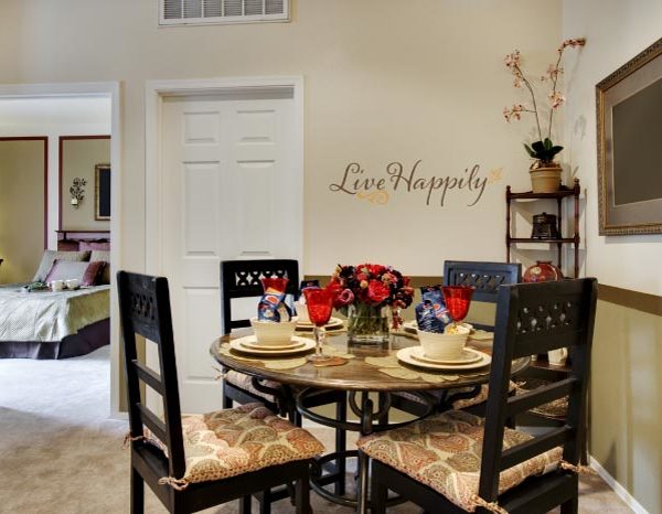 Live Happily Wall Decal
