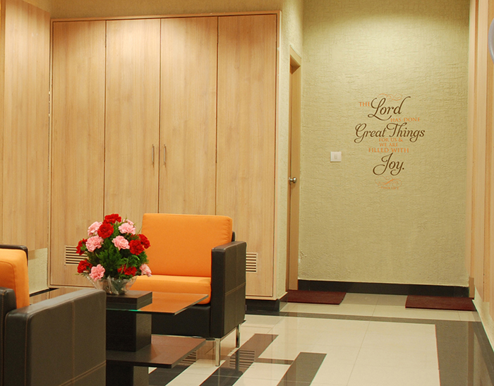 The Lord has done great things for us Wall Decal The Lord has done great things for us Wall Decal