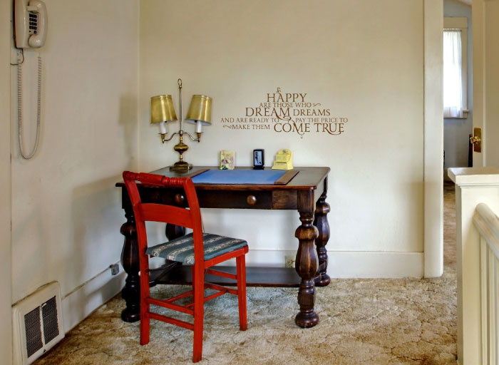 Happy are those who dream dreams Wall Decal Happy are those who dream dreams Wall Decal