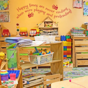 Happy times are never ending when we're playing and pretending! Wall Decal