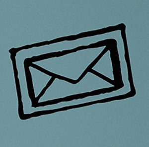 Envelope Stamp Wall Decal