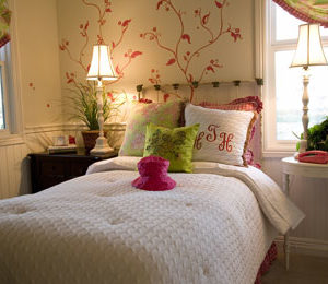 Flowering Vines Wall Decal