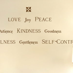 Love Joy Peace Patience Kindness Goodness Faithfulness Gentleness Self-control Wall Decal