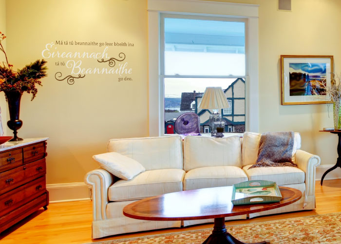 Má Tá Tú Beannaithe Go Leor Bheit Ina Eireannach Tá Wall Decal Má Tá Tú Beannaithe Go Leor Bheit Ina Eireannach Tá Wall Decal