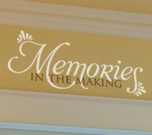 Memories in the Making Wall Decal