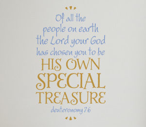 Of All the People on Earth Wall Decal