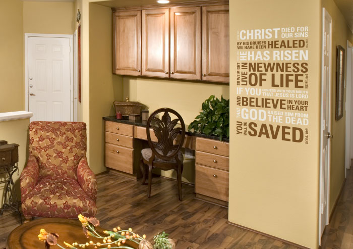 Christ Died for Our Sins. By His Bruises We Have... Wall Decal Christ Died for Our Sins. By His Bruises We Have... Wall Decal