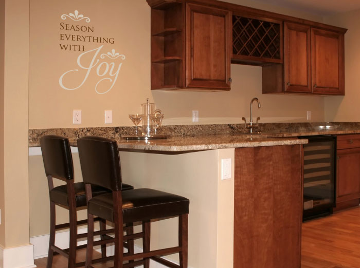 Season Everything with Joy Wall Decal Season Everything with Joy Wall Decal