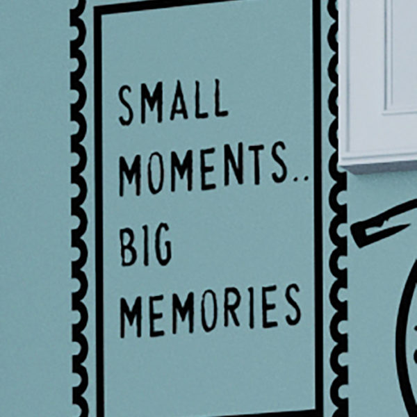 Small Moments.. Big Memories Wall Decal