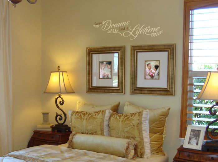 Some Dreams Last a Lifetime Wall Decal Some Dreams Last a Lifetime Wall Decal