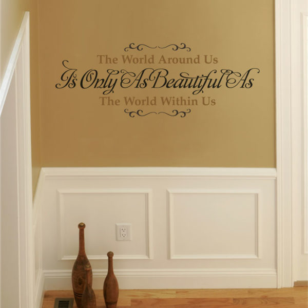 The World Around Us Wall Decal