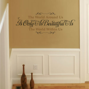 The World Around Us Wall Decal