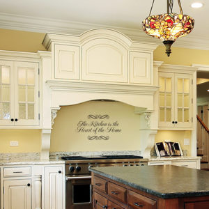 The Kitchen is the Heart of the Home Wall Decal