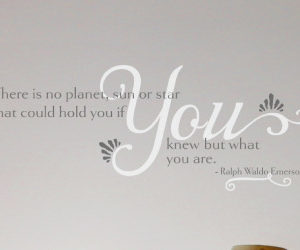 There is No Planet, Sun or Star Wall Decal