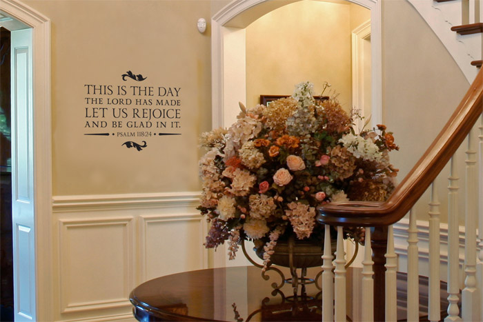 This is the Day the Lord has Made Wall Decal This is the Day the Lord has Made Wall Decal