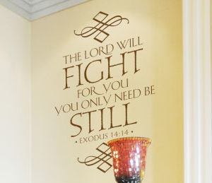 The World Will Fight for You Wall Decal