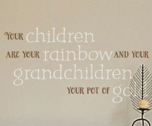Your Children are Your Rainbow Wall Decal