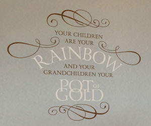Your Children are Your Rainbow Wall Decal