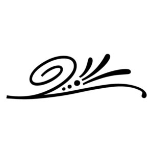 Fancy Ends Pair 1 A Lettering Art 0 2 Wall Decal