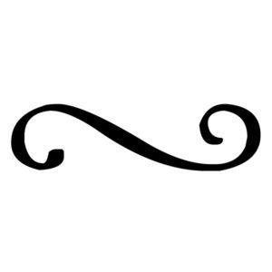 Swirl Lettering Art 1 1 Wall Decal