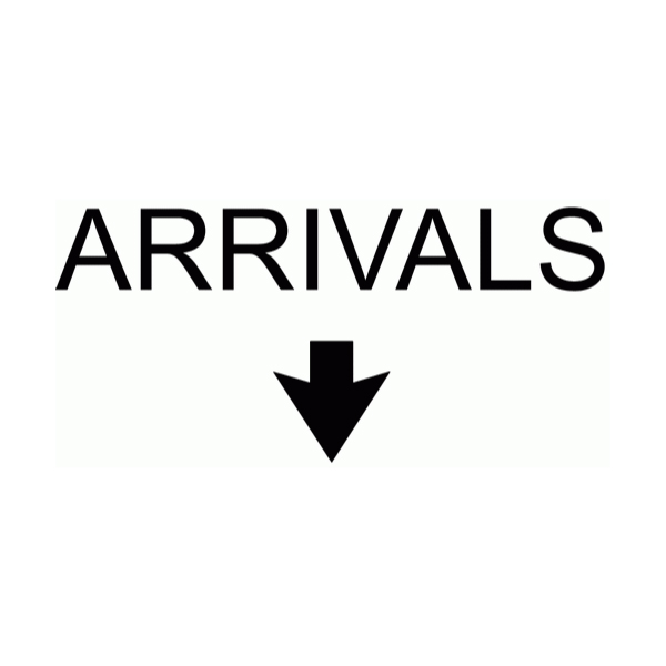 Arrivals Wall Decal