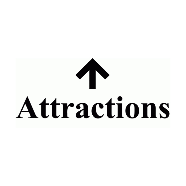 Attractions Wall Decal